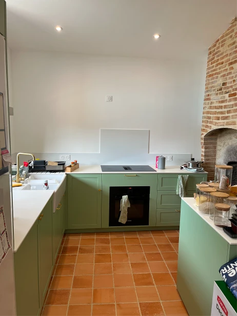 Création d'une cuisine sur mesure