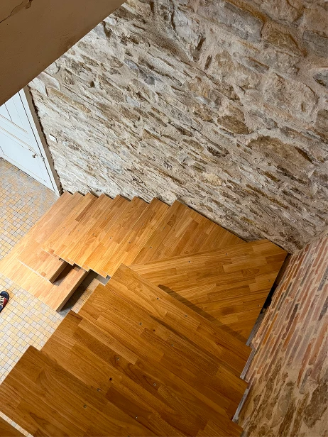 création d'un escalier colimaçon