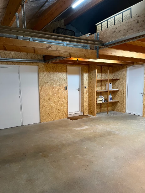 Isolation d'un garage