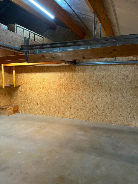 Isolation d'un garage