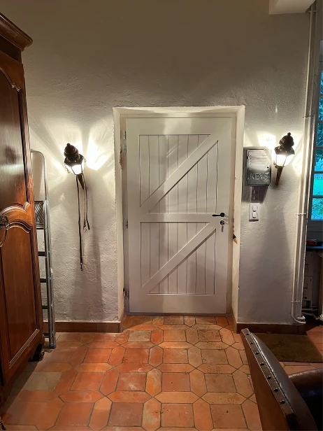 Rénovation porte en bois