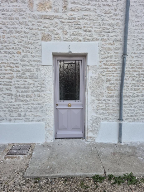 Rénovation porte en bois