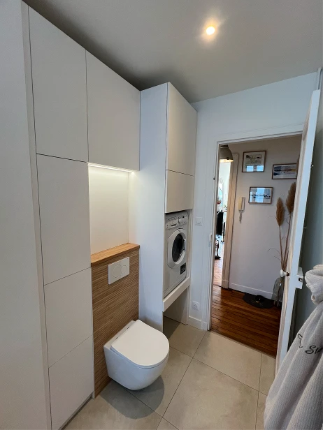 Création de meuble sur mesure salle de bain