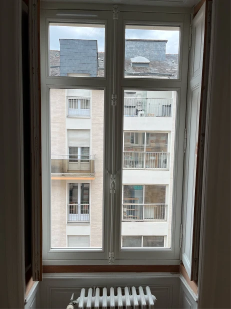 Rénovation d'une fenêtre d'un appartement