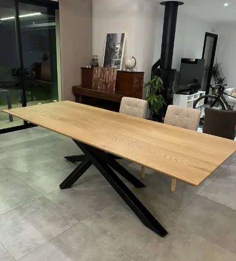 Création d'une porte en bois